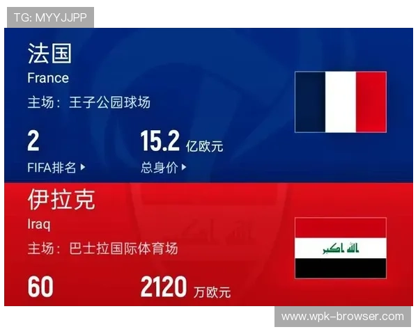 世界杯伊拉克对法国比赛直播时间、地点及赛后精彩点评